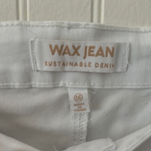 Like new! Wax Jean White Jeans sz 16 - Picture 12 of 14